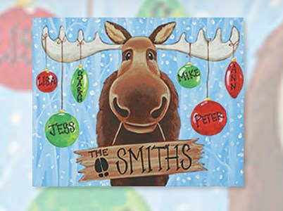 Merry Moose Paint Party Rescheduled to December 18