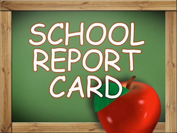 school report card clipart