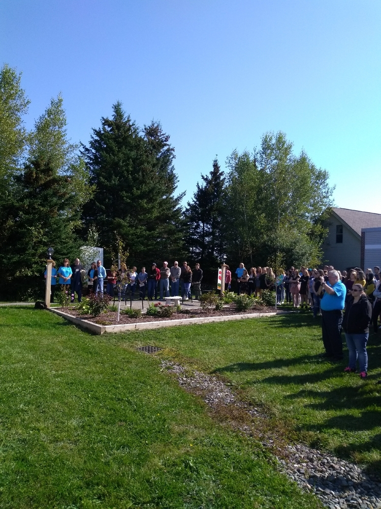 Dedication of Mary's Garden