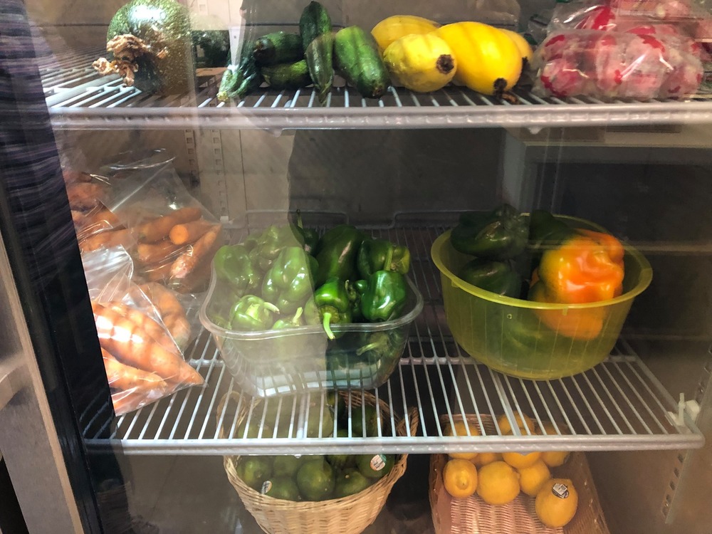 Veggies Donated to the Food Pantry