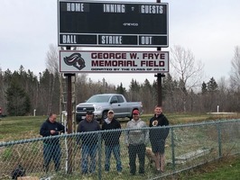 New Softball Sign Installed
