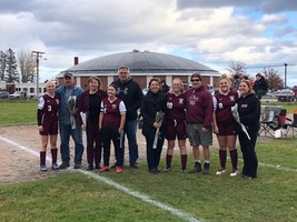 Senior Night for Girls' Soccer Players