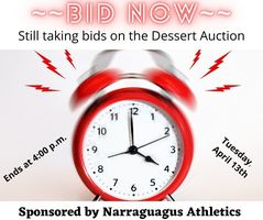 Bid Now~~Dessert Auction Ends Tomorrow