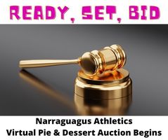 NARRAGUAGUS ATHLETICS VIRTUAL PIE & DESSERT AUCTION BEGINS