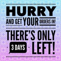 Don't Forget to Order Your Pizzas
