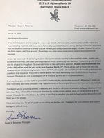 Letter on School Closure