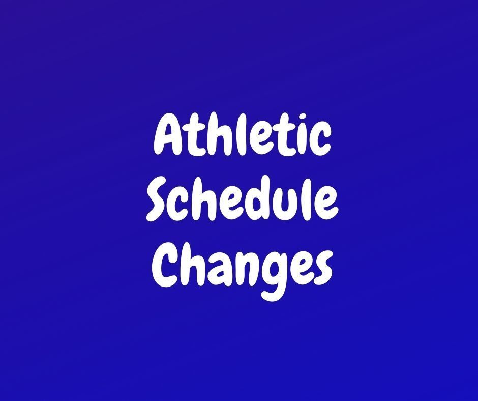 Schedule Changes for HS Baseball and Softball