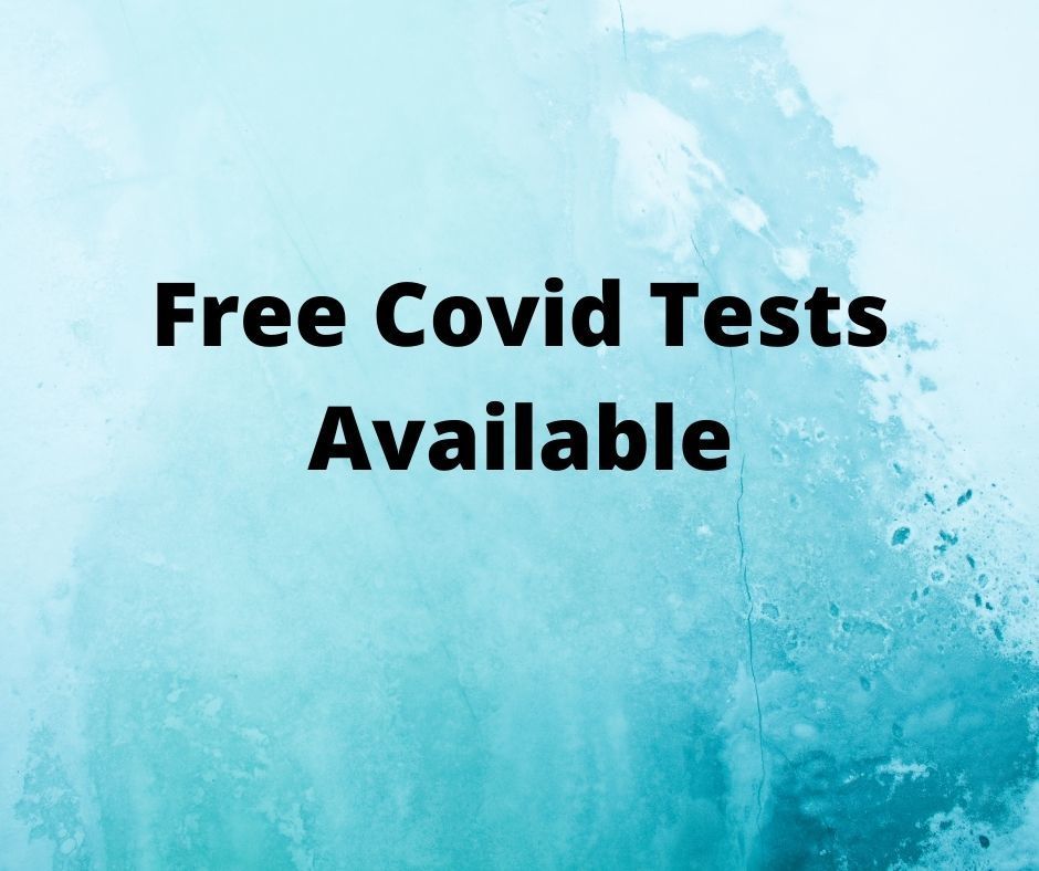 Free Covid Tests Available